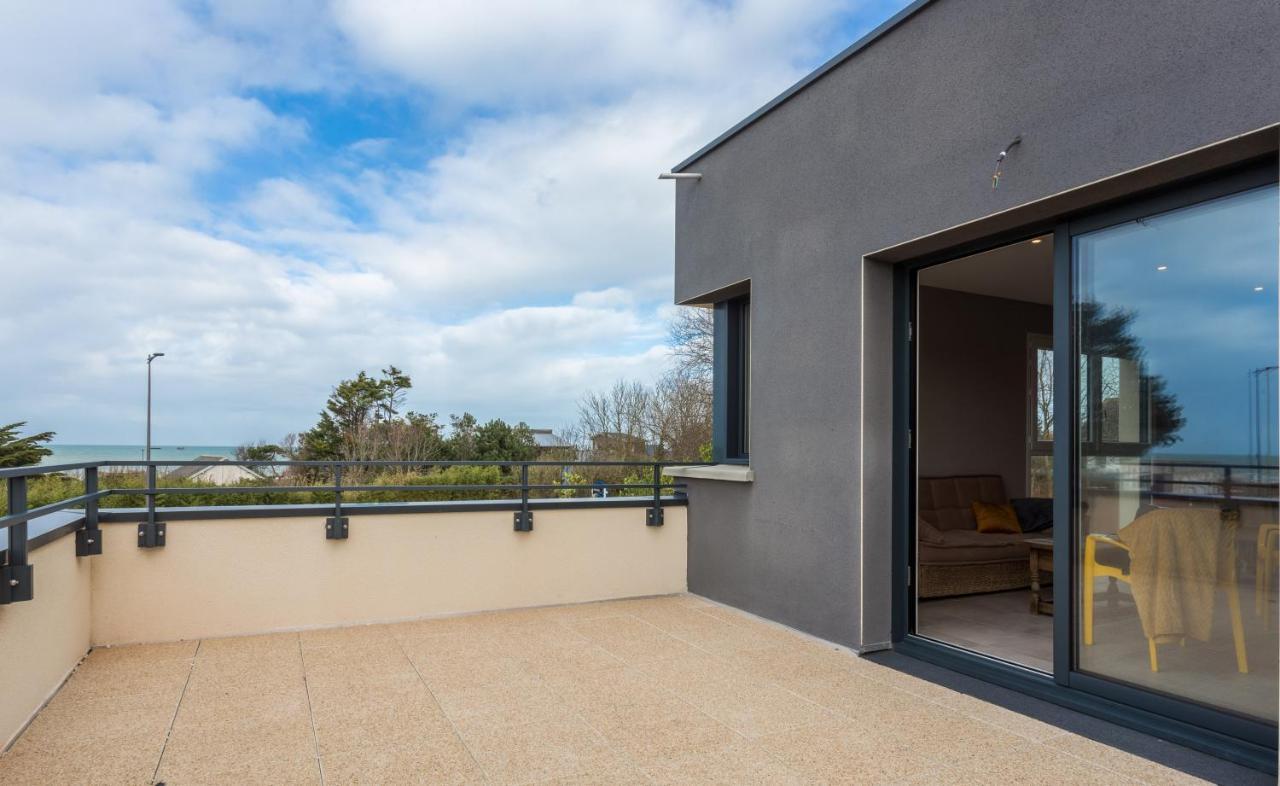 Tribord, Appt Avec Terrasse Et Vue Mer, Parking Saint-Come-de-Fresne Экстерьер фото